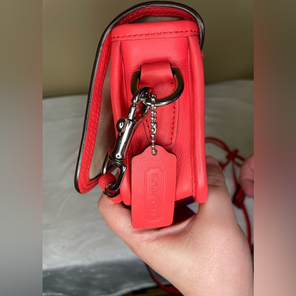 Coach Legacy Leather Pink Penny Crossbody - Picture 4 of 10